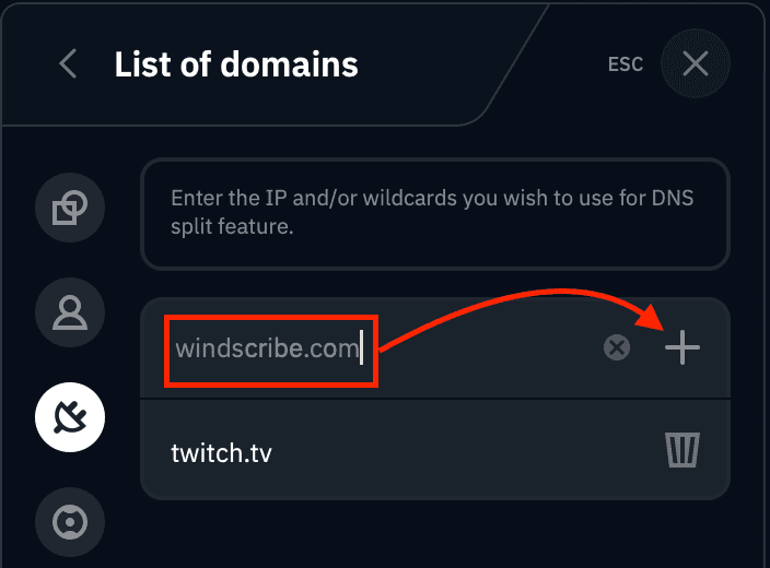 Adding Domains